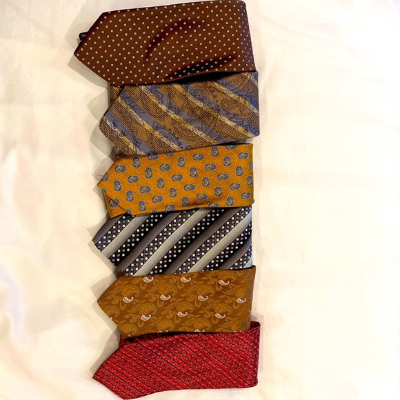 Pavone 100% Silk Men’s Ties - Picture 1 of 13
